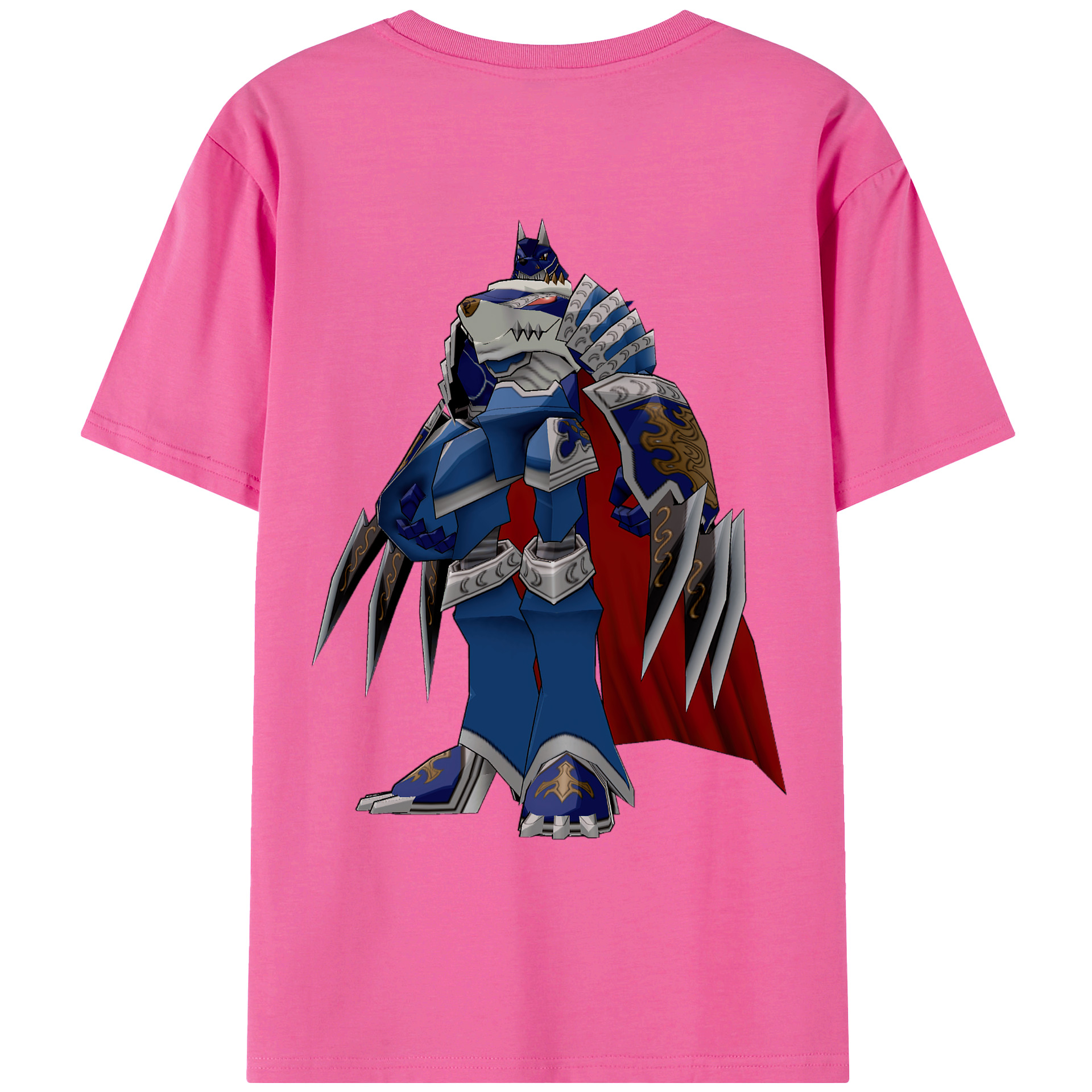 （画像用） Digimon デジタルモンスター/デジモン レディース半袖Tシャツ(バックプリント)
